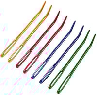 إبرة معدن براس مدبب معكوف