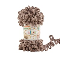 بوفي حلقة كبيرة ملون Alize Puffy 673