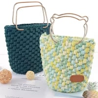 زوج مقبض القطه مسكة شنطة (ذهبي)