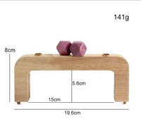 مسكة يد خشب للشنط مغناطيس 20 سم