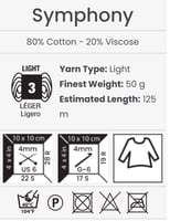 يارن ارت سيمفوني Symphony 2110