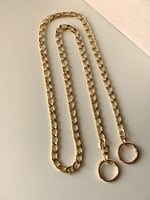 حزام سلسلة خفيف للشنط Gold