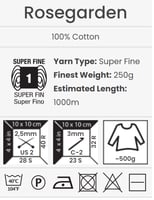 يارن ارت روزقاردن 303 Rosegarden
