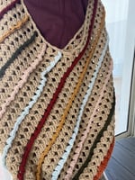 كروشية شنطة كبيره