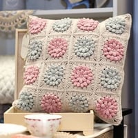 كروشية غطاء الخديدة