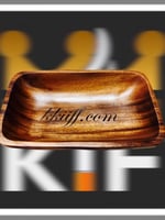 صحن كيف الخشبي حجم وسط