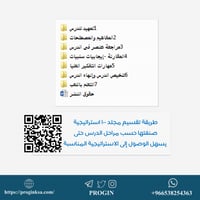 بكج 100 استراتيجية لجميع المواد (word)