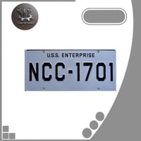 لوحة معدنية امريكية