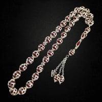 سبحة مع فضة