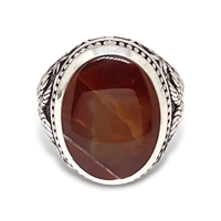 خاتم عقيق يماني صياغة (ياسر)