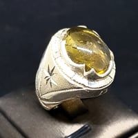 خاتم كوارتز دخاني بشهادة معتمدة