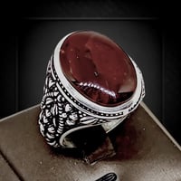 خاتم عقيق صياغة (ياسر)