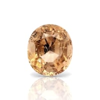 حجر توباز طبيعي 7 قيراط بشهادة MT