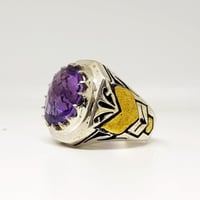 خاتم جمشت اماتيست طبيعي