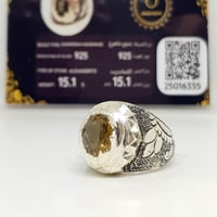 خاتم الكساندريت بشهادة (شاهر)