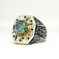 خاتم موزنايت صياغة (باطني)