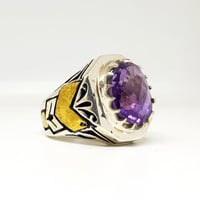 خاتم جمشت اماتيست طبيعي