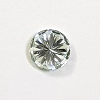 حجر موزنايت 1 قيراط بشهادة GRA