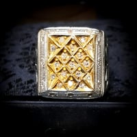 خاتم الماس بشهادة معتمدة