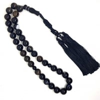 سبحة عقيق طبيعي مقاس 10ملم