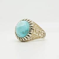 خاتم فيروز طبيعي