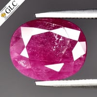 حجر ياقوت طبيعي (3.6) قيراط بشهادة GLC