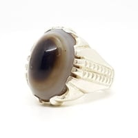 خاتم عقيق سليماني صياغة يدوية