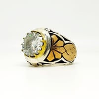 خاتم موزنايت بصلابة الألماس