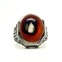 خاتم عقيق يماني صياغة (عارف)