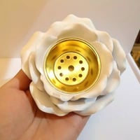 قاعدة مباخر ذهبي (12 حبه)