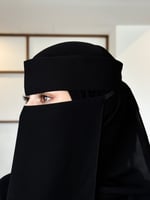 عرض عطف نقابين نظارة + طرحتين بندانة + طرحتين ربط