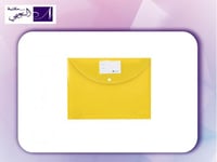 ظرف بلاستيك شفاف-مغلق بزر كبس-بطاقة تسجيل الاسم من...