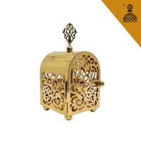 مبخرة عود القفص الذهبي