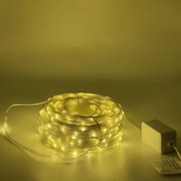 حبل اضاءة أصفر كهرباء - 50 متر
