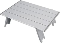 طاولة صغيرة قابلة للطي مصنوعة من الألمونيوم الغير...