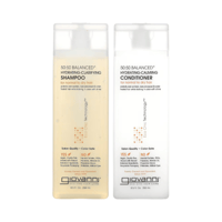 شامبو وبلسم جيوفاني لتنظيف الفروة الدهنية