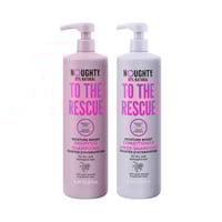 شامبو وبلسم نوتي الحجم الكبير لترطيب الشعر الويفي