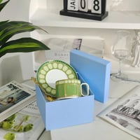 كوب سوار فسكي مع صحن