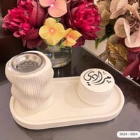 طقم مبخره متعرجه مكون من 3 قطع