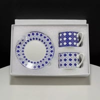 طقم أكواب ديور مكون من قطعتين