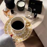 كوب فرزاتشي مع صحن وبوكس