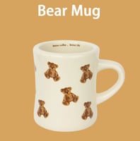 كوب سيراميك رسمة الدب