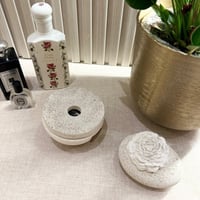 طقم مبخره حجريه قطعتين