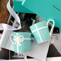 طقم أكواب تيفاني بشعار الماركه