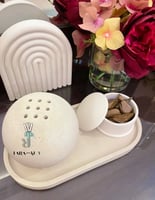 طقم مبخره كرويه مكون من 4 قطع