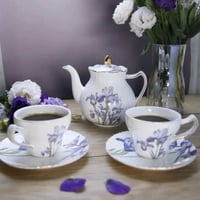 طقم زهرة البنفسج