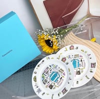 طقم صحون تيفاني