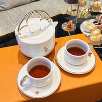 طقم شاي لويس فيتون الجديد