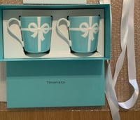 طقم أكواب تيفاني بشعار الماركه