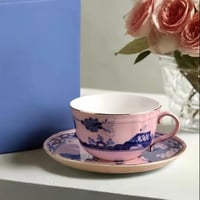 كوب وصحن جينوري